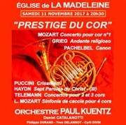 Prestige du cor - Daniel Catalanotti Eglise de la Madeleine Affiche
