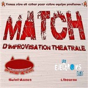 Match d'Improvisation | Démons du M.I.D.I vs Electrons Lib' Espace Robert Bassaget Affiche