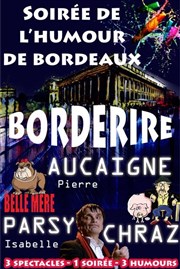 Borderire 2 spectacles : Chraz + Pierre Aucaigne Le Trianon Affiche