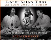 Latif Khan Trio Galerie de l'entrept Affiche