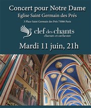 Saint Germain des Prés chante pour Notre Dame Eglise Saint Germain des Prs Affiche