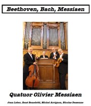 Quatuors pour (Violon, clarinette, violoncelle, piano) de Beethoven, Bach, Messiaen Espace Georges Bernanos Affiche