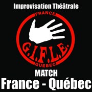Match d'Improvisation théâtrale France-Québec NEOMA Business School Affiche