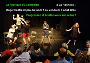 Stage improvisation théâtre été Salle culturelle - La Fabrique du Comdien Affiche