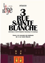 La Page Blanche dans 3 Rue Sainte Blanche La Comdie de Toulouse Affiche