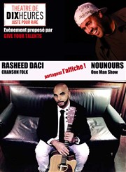 Nounours et Rasheed Daci Thtre de Dix Heures Affiche