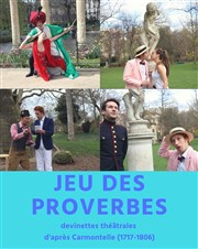 Jeu des Proverbes Bois de Boulogne Affiche