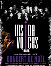 Inside Voices Paris chante Noël Eglise Saint Andr de l'Europe Affiche