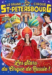 Le Cirque de Saint Petersbourg dans Le cirque des Tzars | - Chaumont Chapiteau Le Grand Cirque de Saint Petersbourg  Chaumont Affiche