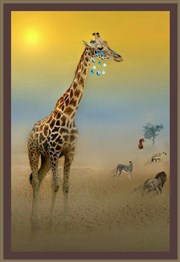 Adjaratou, La Girafe Thtre de la Cit Affiche