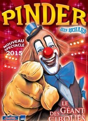 Cirque Pinder dans Les animaux sont rois | - Besançon Chapiteau Pinder  Besanon Affiche