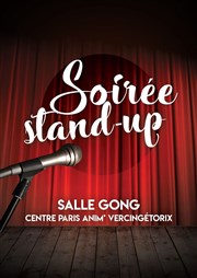 Soirée stand up Centre d'animation Vercingtorix Affiche