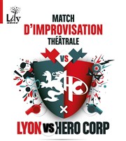 Match impro théâtrale Lyon vs Hero Corp Transbordeur Affiche
