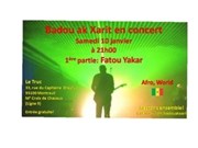 Concert Badou Ak Xarit Le Truc Affiche