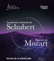 Schubert / Mozart Eglise de la Madeleine Affiche