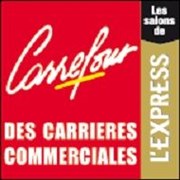 7ème Carrefour des Carrières Commerciales et 16e Job Salon Relation Client Espace Champerret Affiche