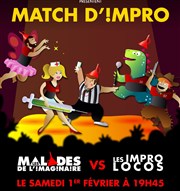 Match d'impro ! | Les Malades de l'Imaginaire vs Les Improlocos (Lyon) La Camillienne Affiche