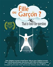 Fille ou Garçon ? That is (not) the question Thtre Clavel Affiche