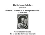 Claude Le Jeune et la musique mesurée Amphithtre Richelieu de la Sorbonne Affiche