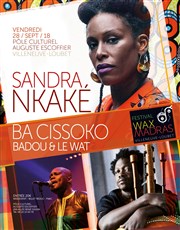 Sandra Nkake + Ba Cissoko + Badou Mandiang | Festival Wax Madras Thtre du Pole Culturel Auguste Escoffier Affiche