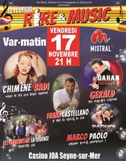Festival rire and music Casino Joa La Seyne sur Mer Affiche
