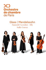Mendelssohn / Glass Salle Cortot Affiche