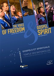 Concert Spirituals & Gospel Eglise rforme des batignolles Affiche