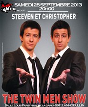 Steeven et Christopher dans The Twin Men Show Salle Louis Parsy Affiche