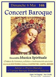 Concert Baroque : Choeur de femmes, Soliste et Instruments anciens Eglise Saint-Eugne Sainte-Ccile Affiche