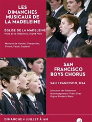 San Francisco Boys Chorus Eglise de la Madeleine Affiche