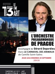 Gérard Depardieu et l'Orchestre philharmonique de Prague Thtre Le 13me Art - Grande salle Affiche