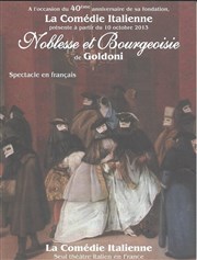 Noblesse et Bourgeoisie La Comdie Italienne Affiche