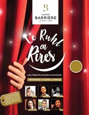 Diner show : Le Ruhl en rires | Les tremplins de l'humour Casino Barrire Ruhl - Salle cabaret Affiche
