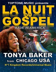 La Nuit du Gospel avec Tonya Baker Eglise Sainte Bernadette Affiche