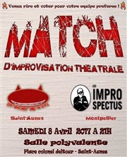 Match d'Impro : Démons du M.I.D.I vs Improspectus Salle polyvalente de Saint Auns Affiche