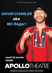 David Charles aka MC Rogers Apollo Thtre - Salle Apollo 90 Affiche