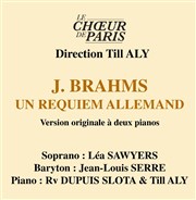 J. Brahms : Un requiem allemand Eglise Saint Germain l'Auxerrois Affiche