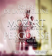 Divertimento K136 de Mozart et le Stabat Mater de Pergolèse Eglise de la Madeleine Affiche