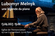 Lubomyr Melnyk, une légende du piano Eglise protestante unie de l'Annonciation Affiche