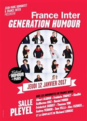 France Inter : Génération Humour Salle Pleyel Affiche