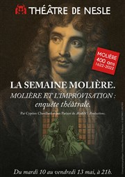 Molière et l'improvisation : enquête théâtrale Thtre de Nesle - grande salle Affiche