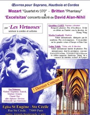 Oeuvres pour Soprano, Hautbois et Cordes : Mozart, Britten, Alan-Nihil Eglise Saint-Eugne Sainte-Ccile Affiche