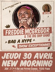 Freddie McGregor & Big Ship Band + Nature New Morning Affiche