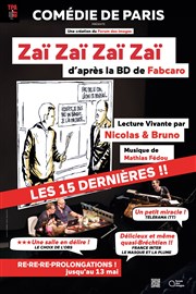 Zaï Zaï Zaï Zaï par Nicolas & Bruno Comdie de Paris Affiche