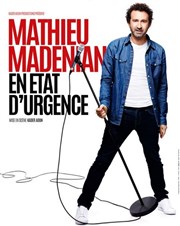Mathieu Madenian dans Etat d'urgence Thtre de la Salle Bleue Affiche