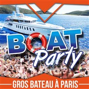 La Boat Party à Paris : la fête sur la seine Bateau Concorde Atlantique Affiche