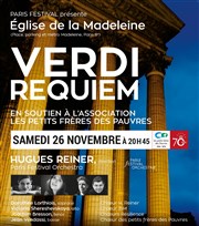 Verdi Requiem Hugues Reiner Eglise de la Madeleine Affiche