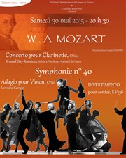 Concert Mozart Eglise Sainte Marie des Batignolles Affiche