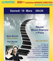Récital Mezzo-Soprano & Piano Mairie du 4me arrondissement Affiche
