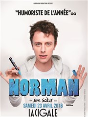 Norman dans Norman Sur Scène La Cigale Affiche